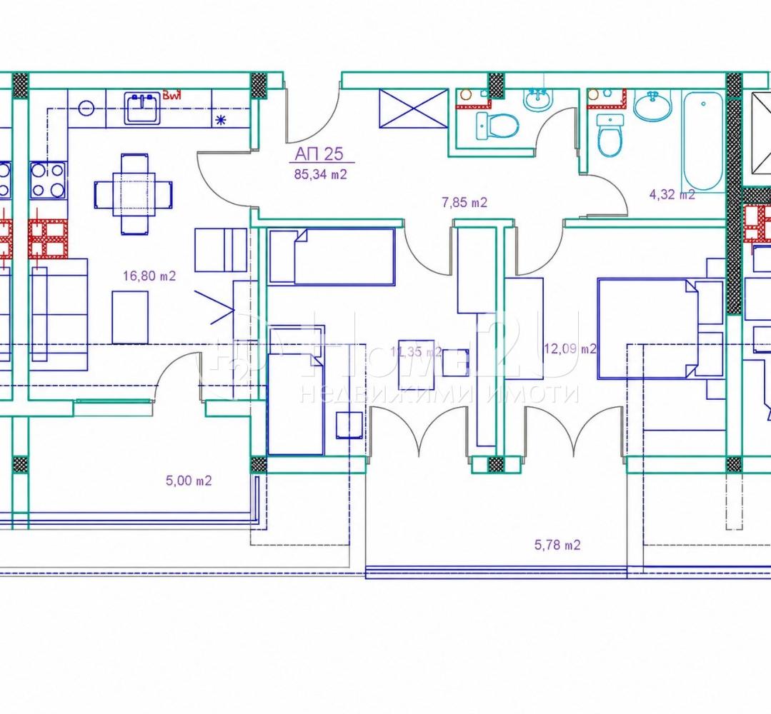 3-room | Burgas, province, village of Ravda | image-4